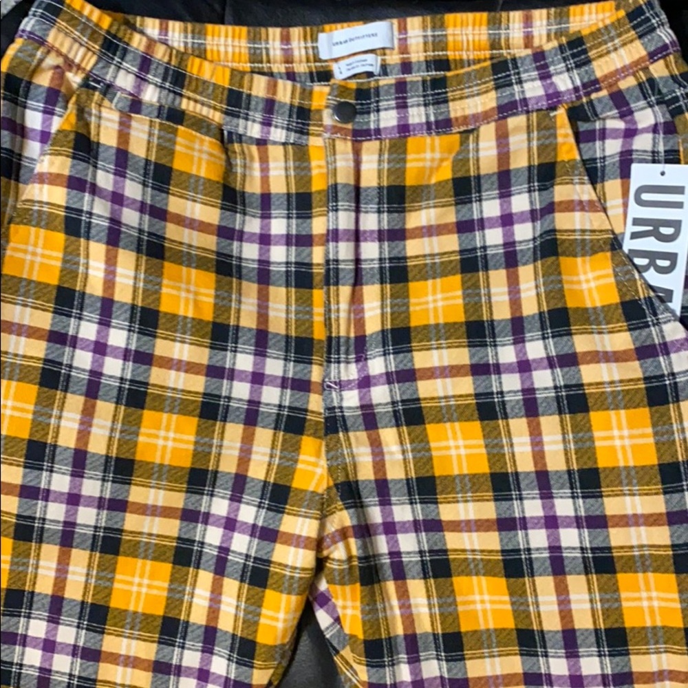 Urban outfitters tartan skinny pant